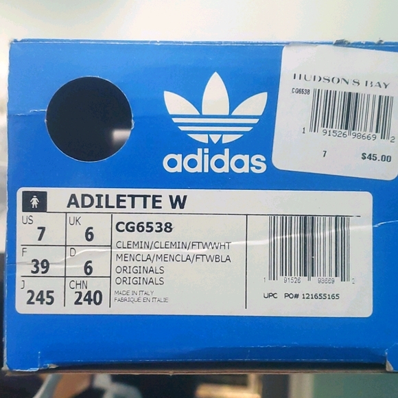 Adidas Mint Slides - Picture 1 of 2